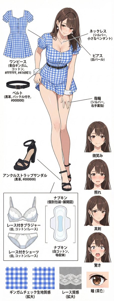 イラスト大賢者｜上品OL・リクスーポートレート（SFW） tweet media