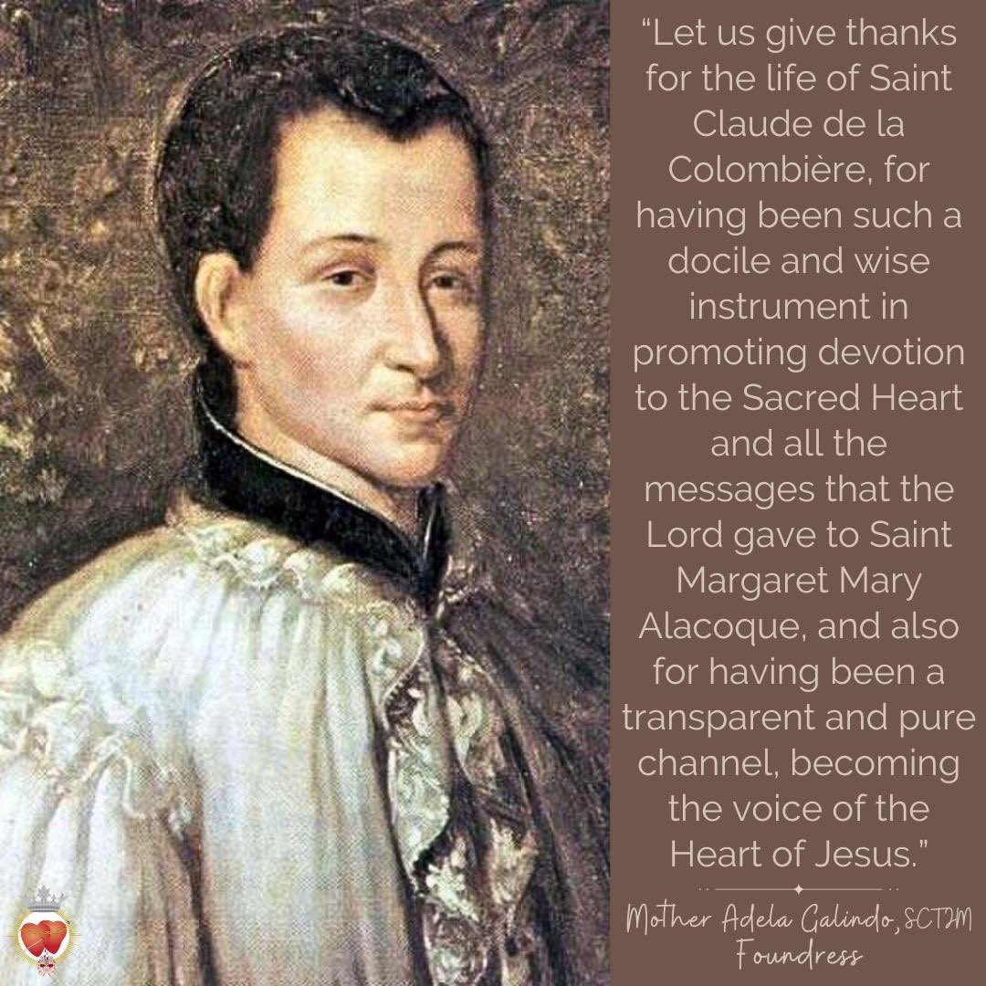 Are we faithful confidents of the Sacred Heart, like St Claude of Colombiere?