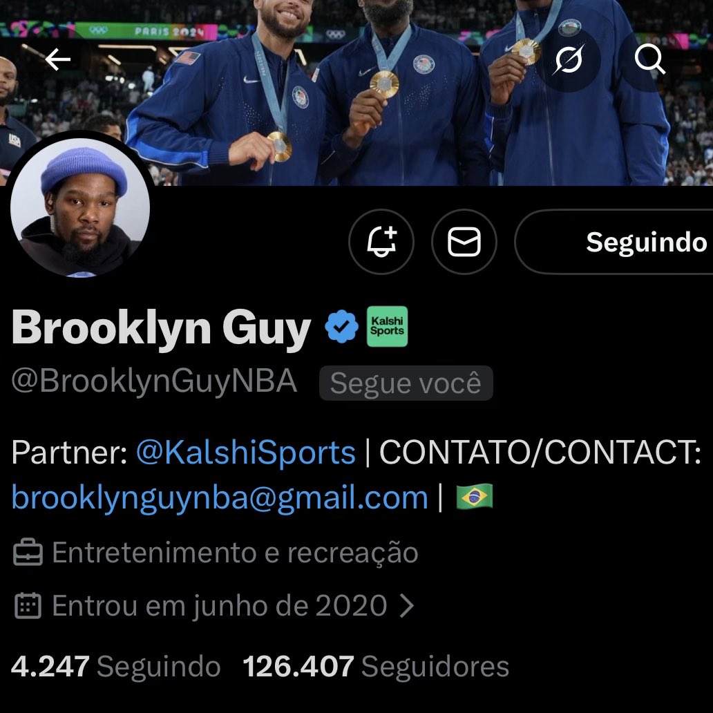 EXPOSED?

Kevin Durant demonstrou alívio após vazamento de fake: “Pelo menos não acharam minha outra conta.”