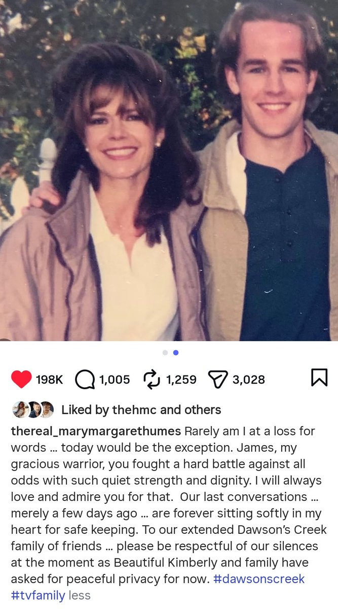 From James TV mum's insta: 🕯🤍