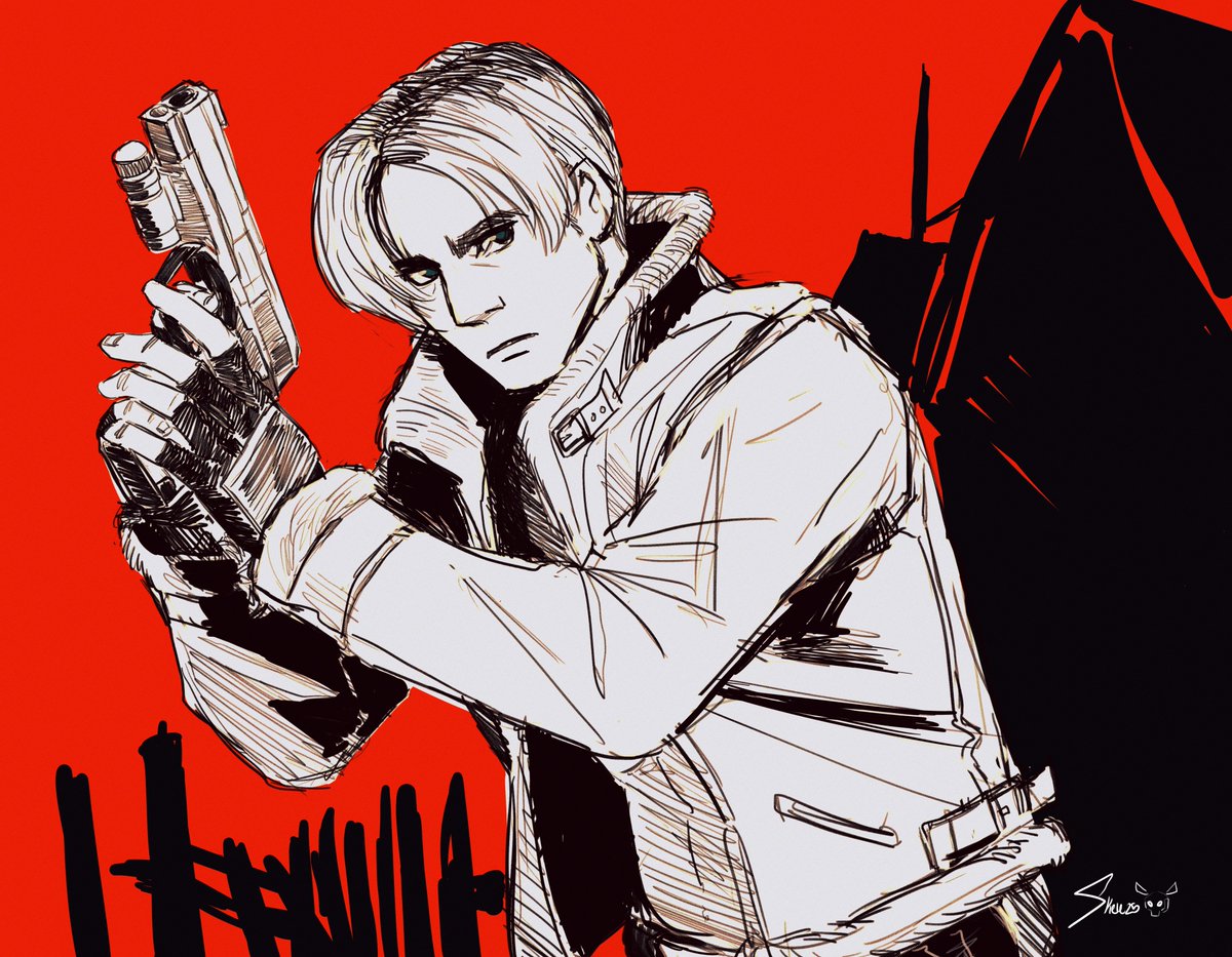 playing some #RE4 tonight <3
#REBHfun #ResidentEvil #LeonKennedy #sketch