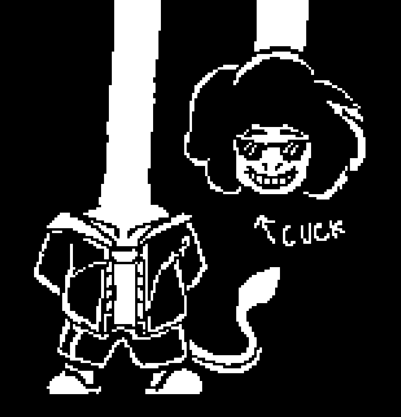 Talonist_'s tweet photo. Oh yeah, and I drew one of my buddies as Sans. https://t.co/0rbtDIKjLM