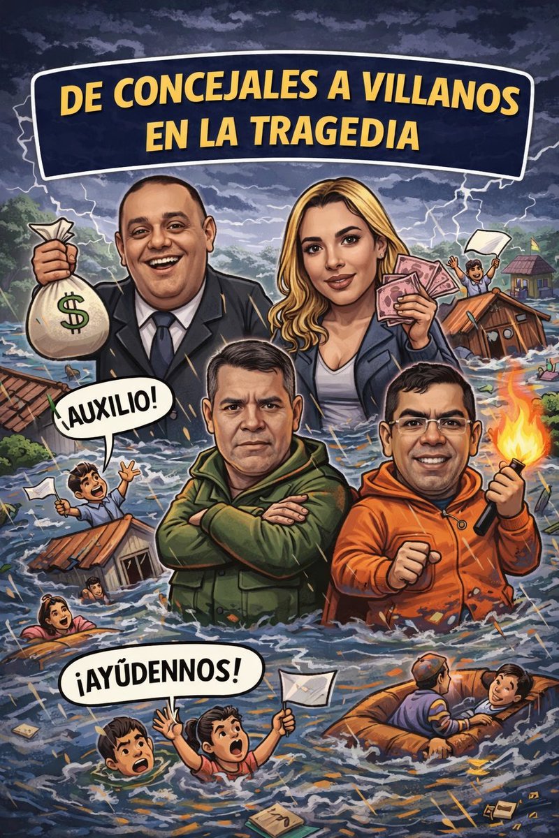 De concejales a villanos en medio de la tragedia.
En la vida hay límites que NO se cruzan.
Lo que hoy hicieron varios ‘honorables’ del <a href="/concejomonteria/">CONCEJO DE MONTERÍA</a> fue un ATENTADO CRIMINAL contra el pueblo de Montería, NO contra el alcalde <a href="/kerguelenhugo/">Hugo F. Kerguelen G.</a>.
¡Esos degenerados no mueven un dedo