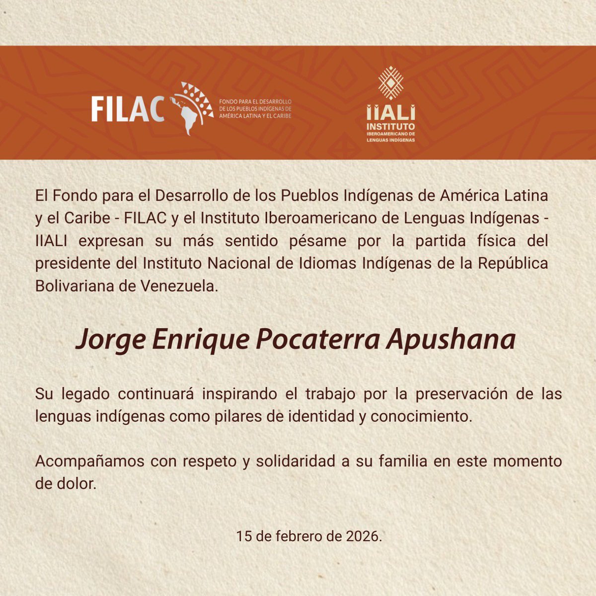 FILAC tweet media