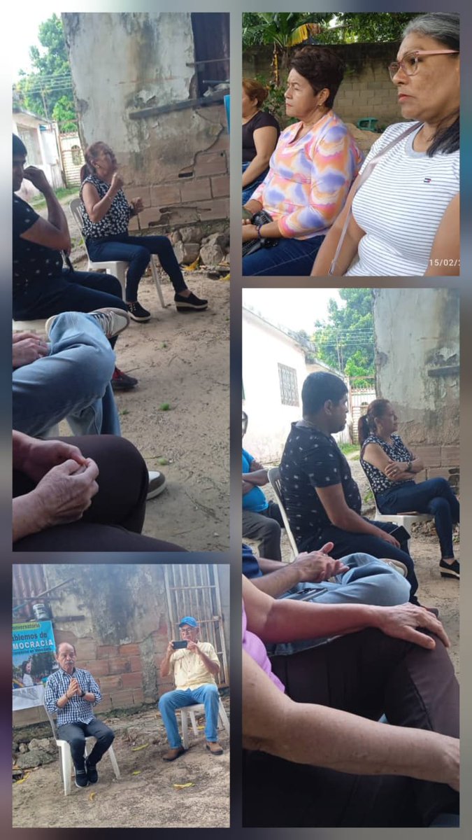 Reunión de distintos factores unitarios junto a vecinos del sector El Libertador. Diego Ibarra, Mariara. <a href="/ADemocratica/">Acción Democrática</a> organizando para triunfar #ADelante