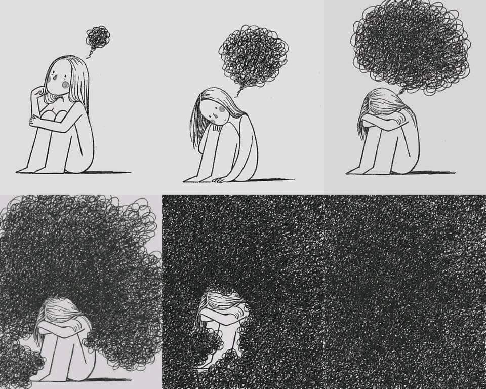 overthinking be like: