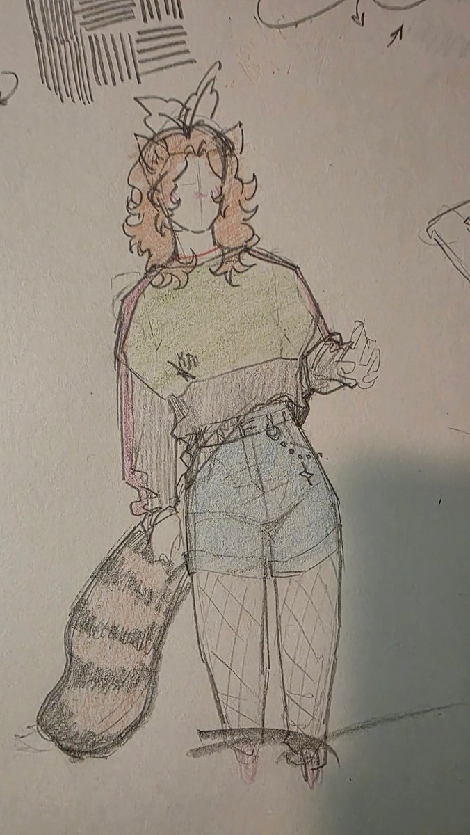 Los colores quedan más o menos así (? Tmb, creo que solo mostré una vez el outfit base de mi sona xD