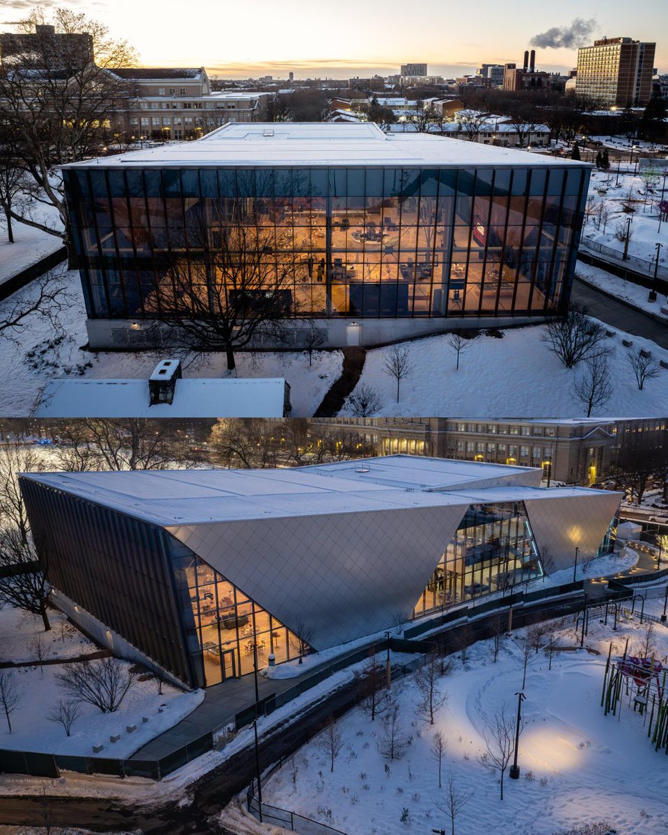 ObamaFoundation's tweet photo. Hi there 👋 If President Obama’s love of basketball brought you here today, welcome!

We can't wait for the Obama Presidential Center to open this June 2026 at Jackson Park in Chicago. It will be a place for people to explore their potential, discover their passion, rest in nature and public spaces, and find inspiration to make a difference.

Inspired by President Obama’s love of basketball and community building, Home Court is a hub for recreation, connection, and wellness, powered by sustainable energy. This will be where we interview and train new employees as we get ready to open the Obama Presidential Center. 

Home Court will include an NBA regulation-size court, gymnasium, studios, and community spaces—all opening in June. The court lights are on, the floor is finished, and the fences are down — connecting Home Court to the rest of campus. 

We hope to see you this summer on our campus!