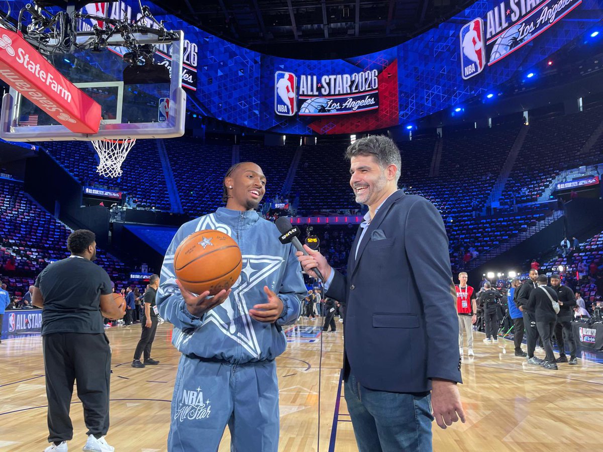 Como tantas vezes dizemos, um jogador que está sempre bem disposto e com uma atitude incrível! <a href="/TyreseMaxey/">Tyrese Maxey</a> 

#nbanasporttv