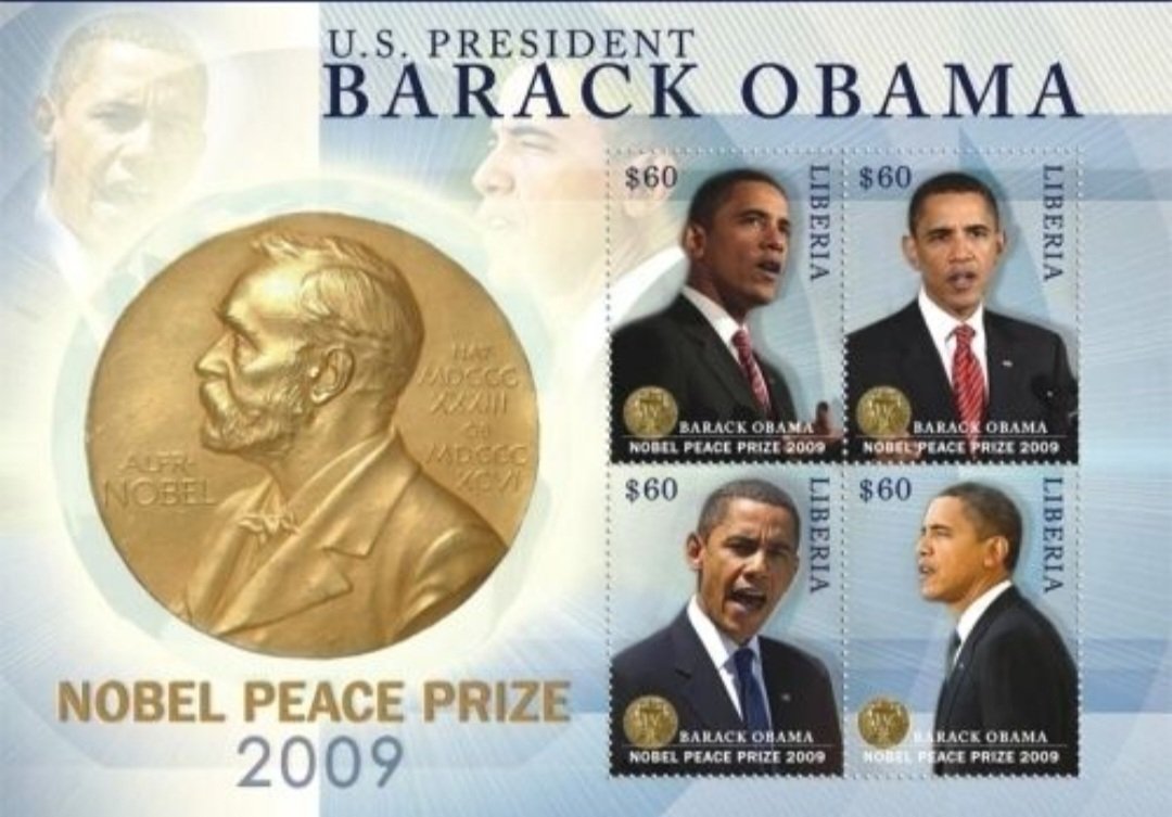 dulcebombomcito's tweet photo. @BlackMediaHub President @BarackObama 😎was awarded the Nobel Peace Prize In 2009. #Pedophile In Chief @DonaldTrump Hated #Obama Because He is #Intelligent #Classy #Competent #Kind #Loved #Respected #2TermPresident and many things money 💰 cannot buy. #Envy. https://t.co/ELyWNrMb4q