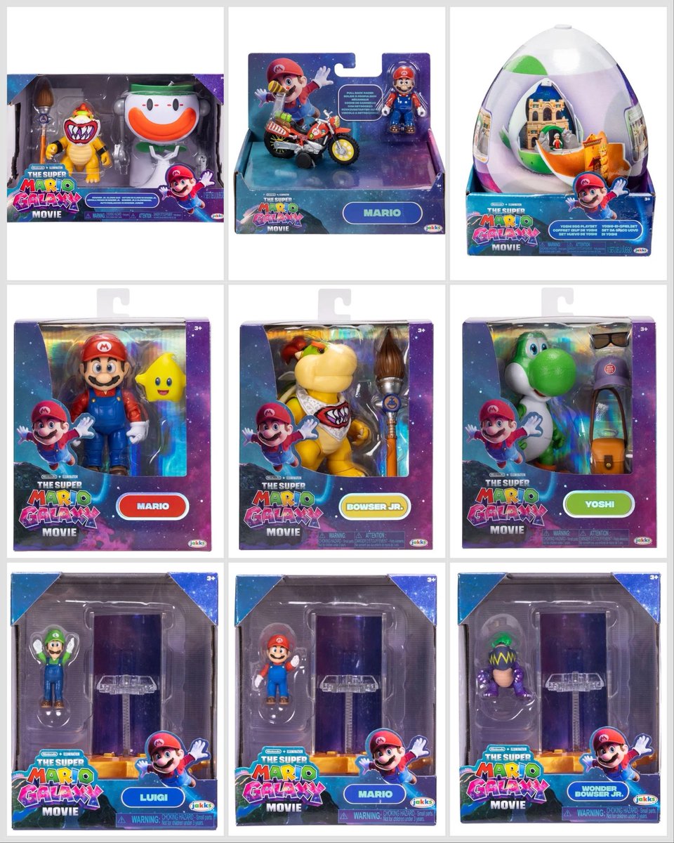 DisTrackers's tweet photo. Super Mario Galaxy Movie Collectibles are available at Walmart!
.
https://t.co/jS5e93nzVp
.
#Ad #SuperMario #SuperMarioGalaxy #Nintendo #Collectibles https://t.co/BC2oM9ECOH