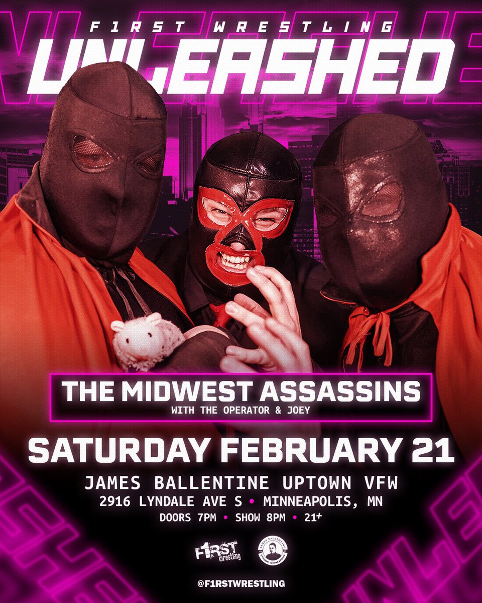 MW_THEOPERATOR's tweet photo. AT LONG LAST MY BIG BEEFY BOYS @MW_Assassins WILL RETURN TO THE RING WITH @f1rstwrestling THIS COMING SATURDAY!!!!! DURING OUR WELL DESEVED TIME OFF WE HAVE BEEN DOING WHAT @BigOPossum69 FAILED TO DO AND RAISE HIS BELOVED JOEY TO BE BETTER THAN HIS FATHER EVER COULD BE!!!! https://t.co/4lMKo7grm7