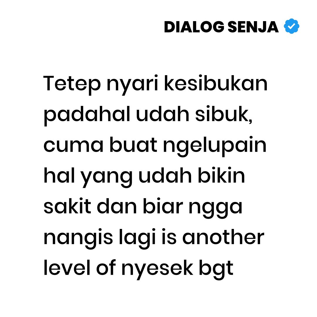Dialog Senja tweet media