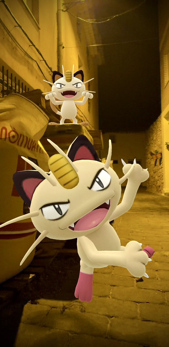 neco159100's tweet photo. Hoy un Meowth Gigamax shiny!! Por lo menos no ha tardado en salir!! 
Como os ha ido? 
#GOsnapshot #Pokemon #PokemonGo
#PokemonGOApp #ARofTheDay
#GOsnapshotCelebration https://t.co/Qm4OmdEn93