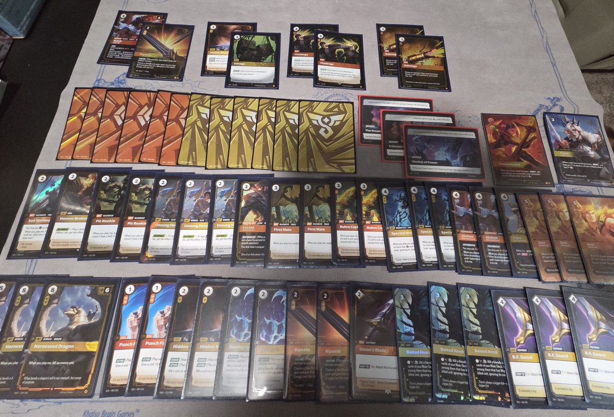 3-0 again with a few changes! Had a crazy fun and interesting match vs teammate <a href="/_Michael_Weeks/">Michael Weeks</a> on Kai'sa! Beat viktor and irelia in the other rounds. Shoutout <a href="/riftdecks/">Riftdecks</a> <a href="/TeamFlexQue/">Flex Que</a> 
Stay tuned for a guide/deck profile  in the near future on the Team YouTube channel! Hook Fiora