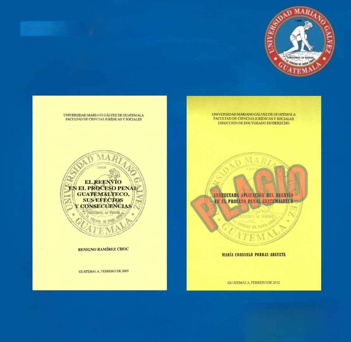 Fiscalnvicto's tweet photo. 🚨 Servicio Social 🚨 A los miembros del CSU con nombramientos vencidos se les recuerda que una plagiadora no es idónea para ser Magistrada de la CC. Ella solo busca inmunidad, pero a ustedes los dejará bien jodidos con la justicia 

—Recapaciten y piensen en sus familias!!! https://t.co/IgTFrFX6wf