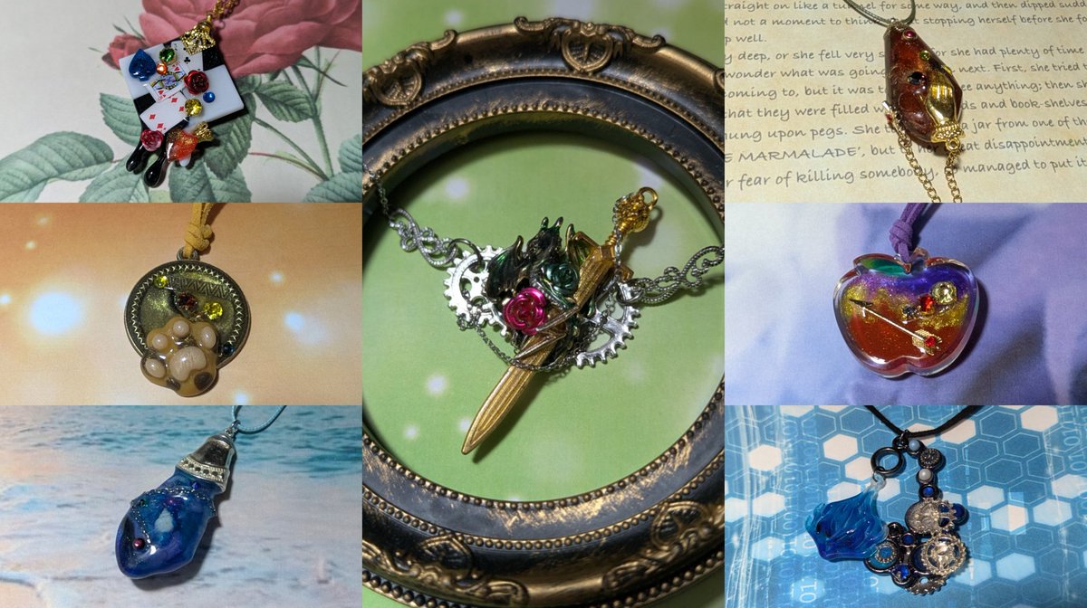 _GothicCat_'s tweet image. #GothicCat
#CC福岡63 
#お品書き
ツイステモチーフ(新作)
¥1000〜1800
忍たまモチーフ
¥300〜1200
※一部パーツ交換🉑