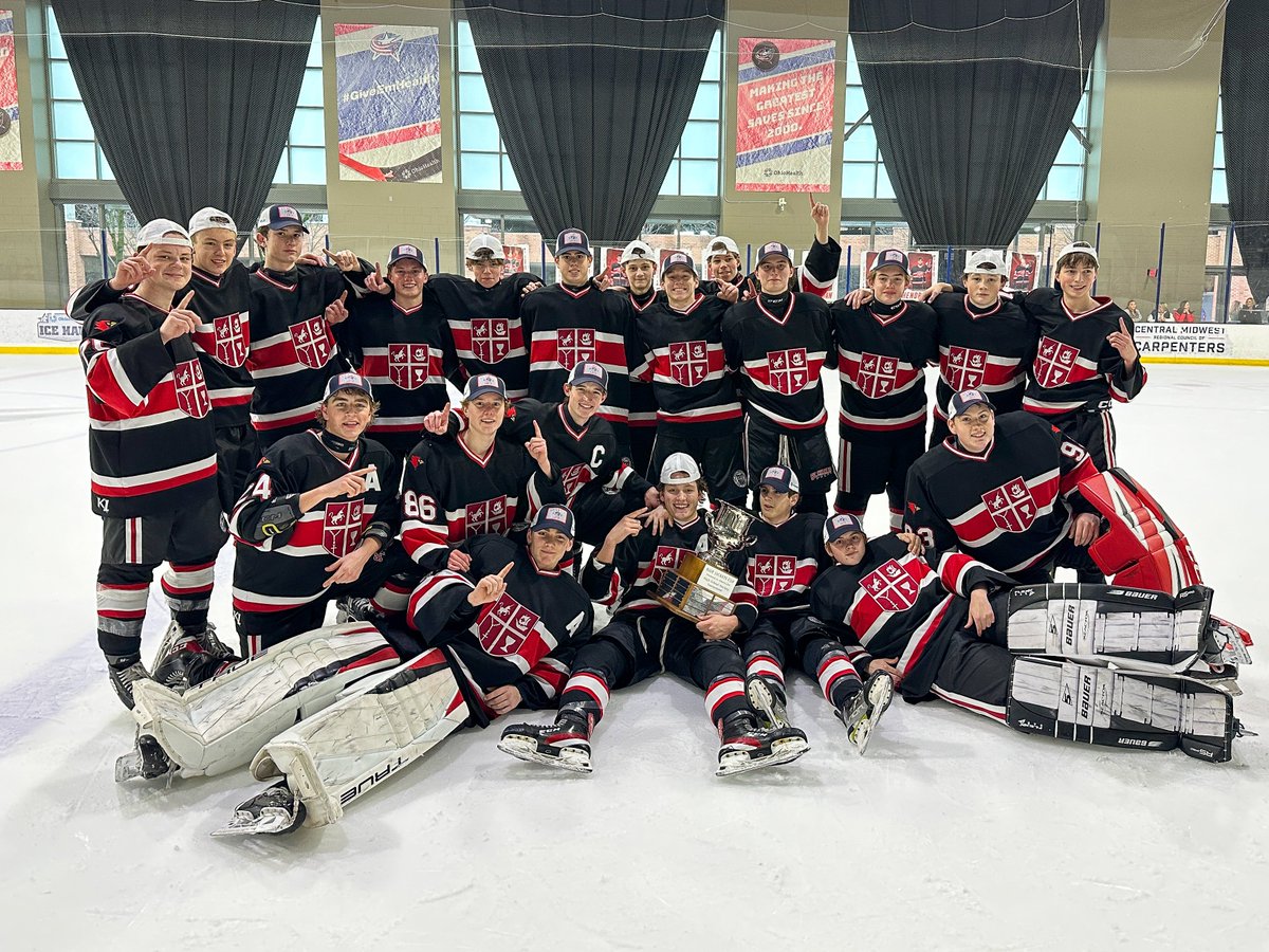Blue Jackets Cup Champs! 🏆

Congrats to <a href="/stcharleshockey/">St. Charles Hockey</a> on winning today's CHC JV Championship! 

CBJ x <a href="/OhioHealth/">OhioHealth</a>