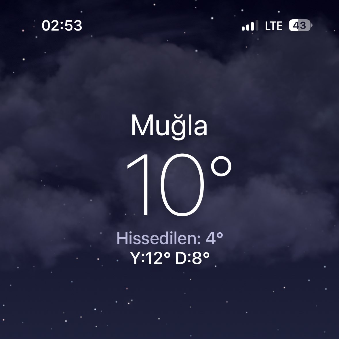 Kime desem derdimi ben bulutlar…