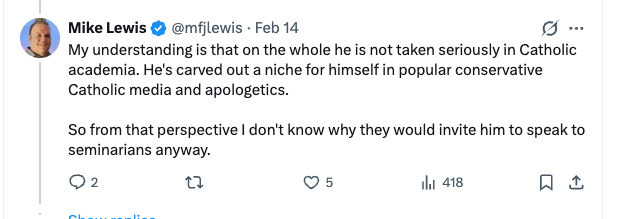 Carl E. Olson tweet media