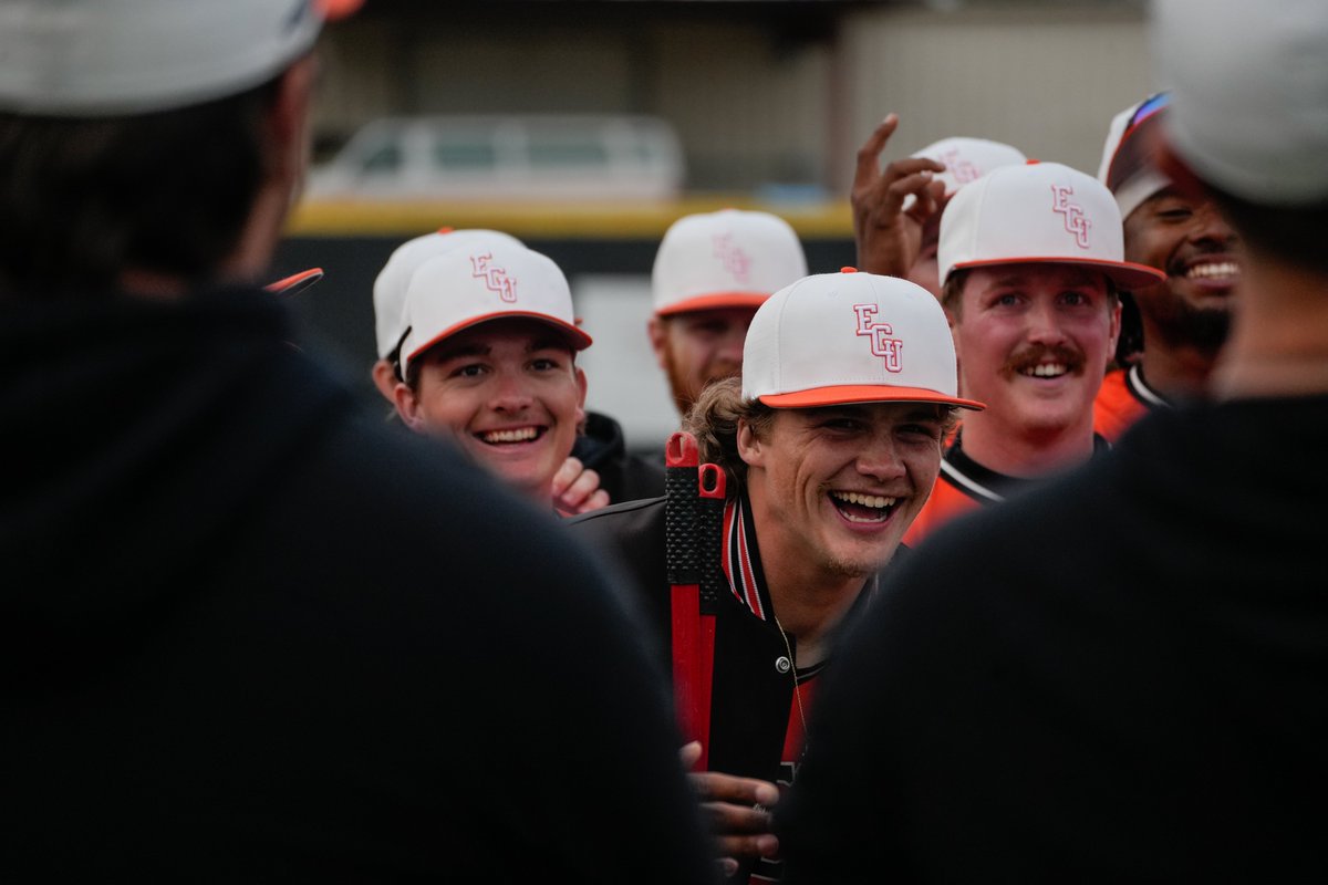 ECUTigers's tweet photo. Still not over Baseball’s GAC Opening Weekend sweep over Henderson State🧹🔥⚾️

📰https://t.co/SS9Tg9GS4q

#GoTigers https://t.co/IDoVUEG2Lw