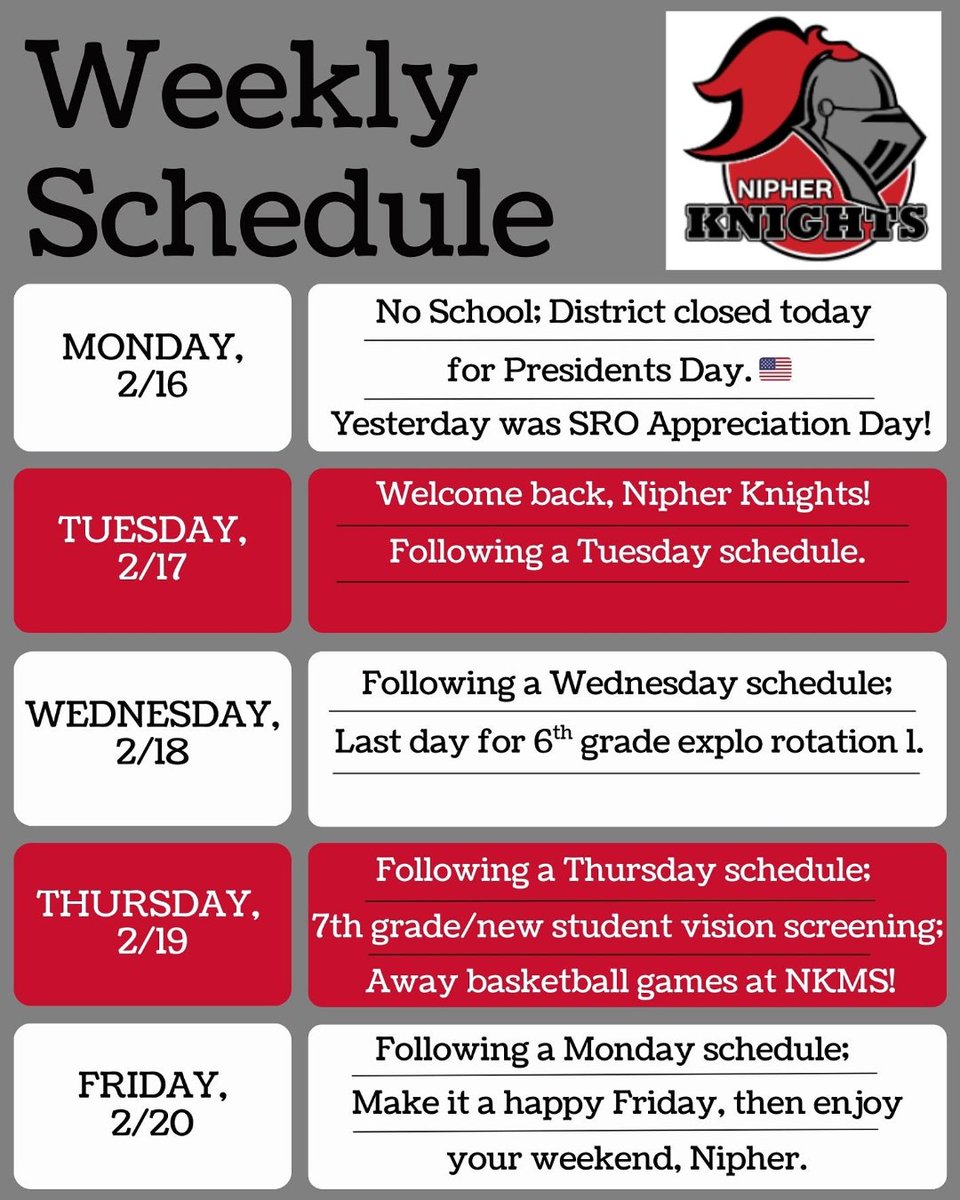 Nipher Middle School tweet media