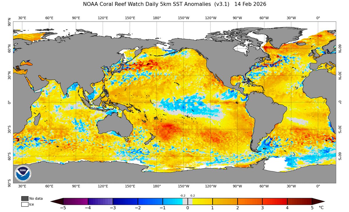 BrianBledsoe's tweet image. For reference, here is what the sea surface temperature anomalies looked like at the same time in 2012. STRONGLY cold/negative PDO signal with central based La Niña in progress. Wildly different from what we have right now...second graphic #cornbelt #AgTwitter
