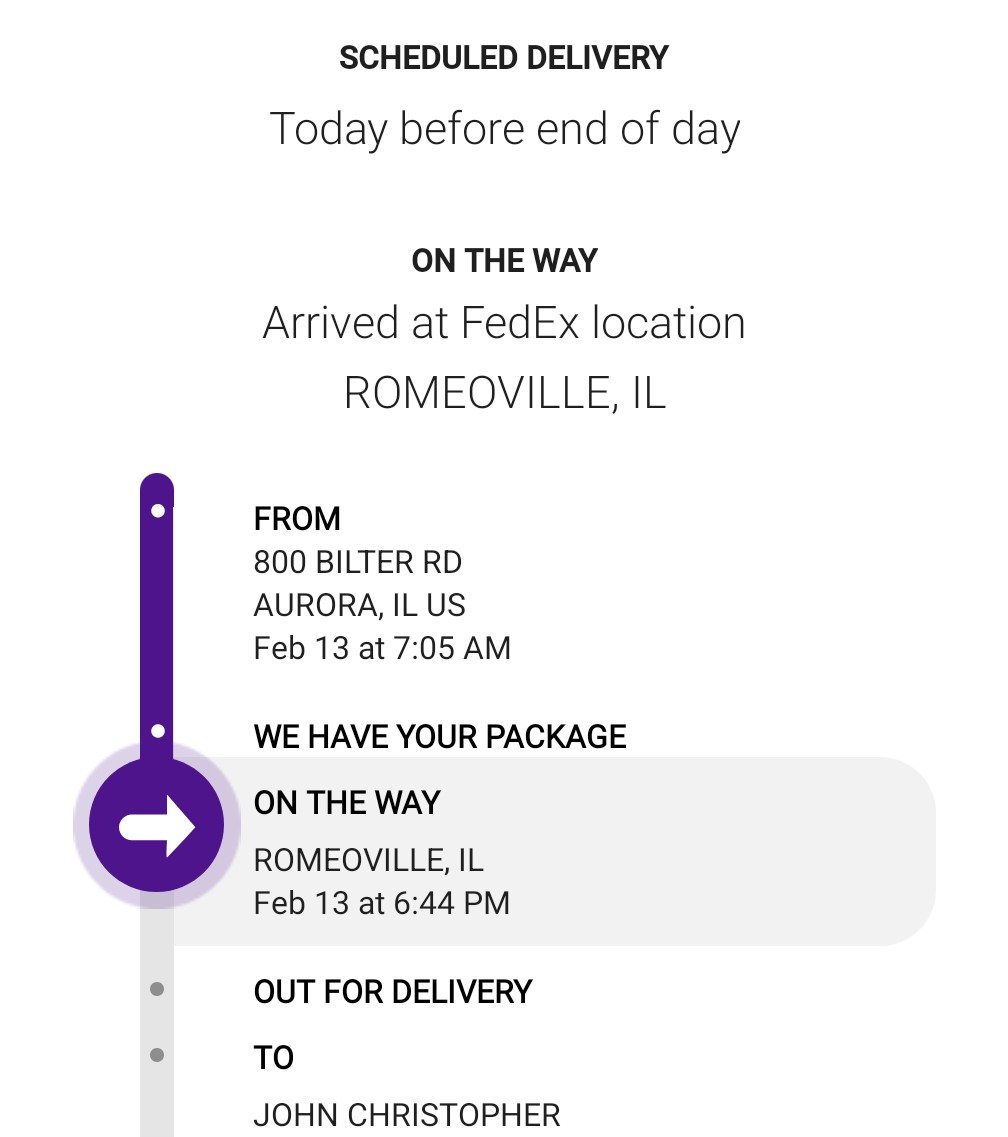 Jackesq's tweet photo. @FedExHelp https://t.co/Be6syEiOvF