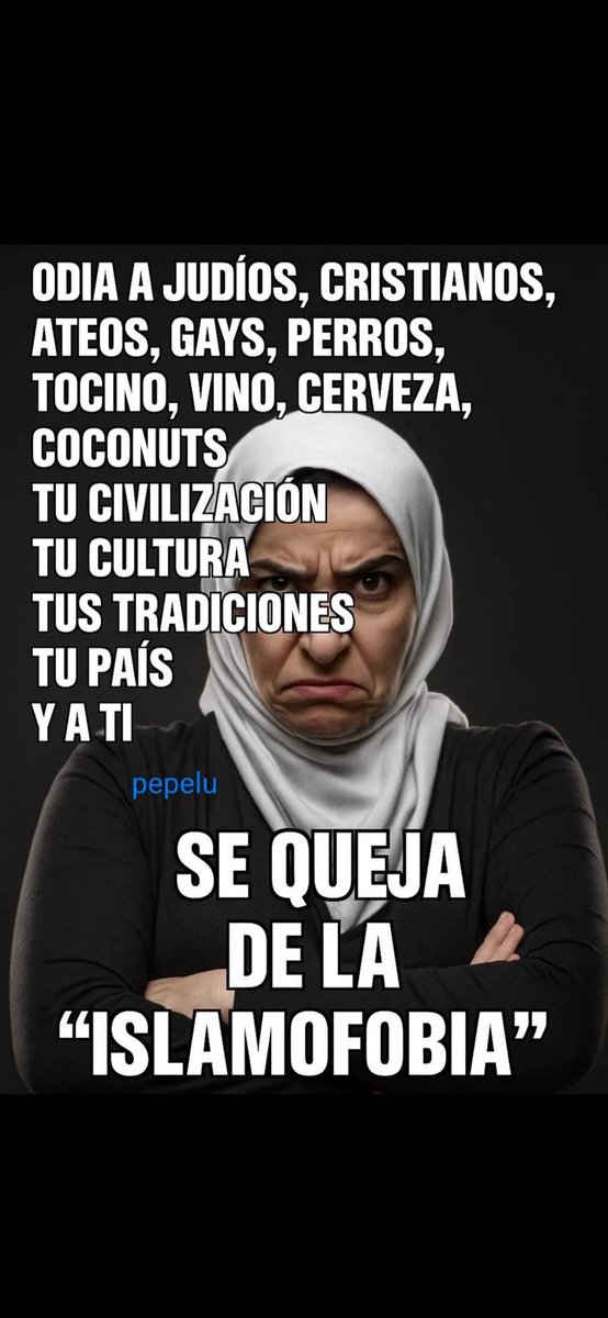 eduardosdelat1's tweet photo. @isaacrrr7 #IslamIsShit https://t.co/hjYwubgbVD