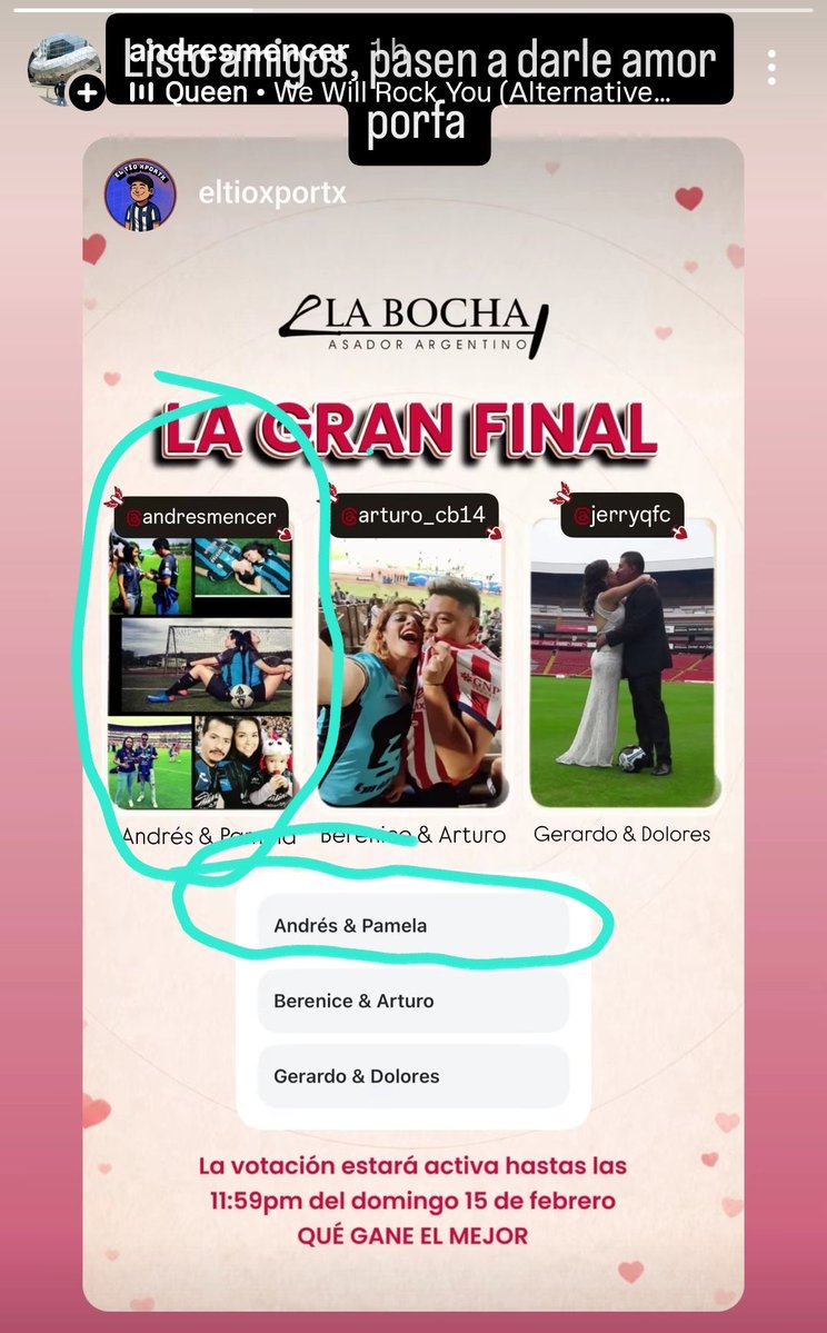 Bandita de gallos, nos ayudan con su like porfa <a href="/CabeceraNte/">Cabecera Norte</a> <a href="/Cresta_Oficial/">La Cresta</a> instagram.com/stories/eltiox…