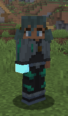 flames_cursed's tweet photo. Last post about it I swear but there's 2 versions now. One with only the hand glow and one where her eyes and outfit glow too. https://t.co/78VXnJIfqj