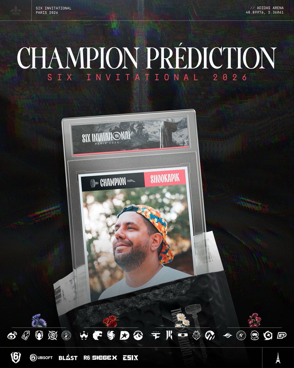 🏆 Un autre champion est couronné ce soir, félicitations <a href="/Shookapik/">Tom | Shookapik</a>, le roi des prédictions sur ce Six Invitational ! 👏