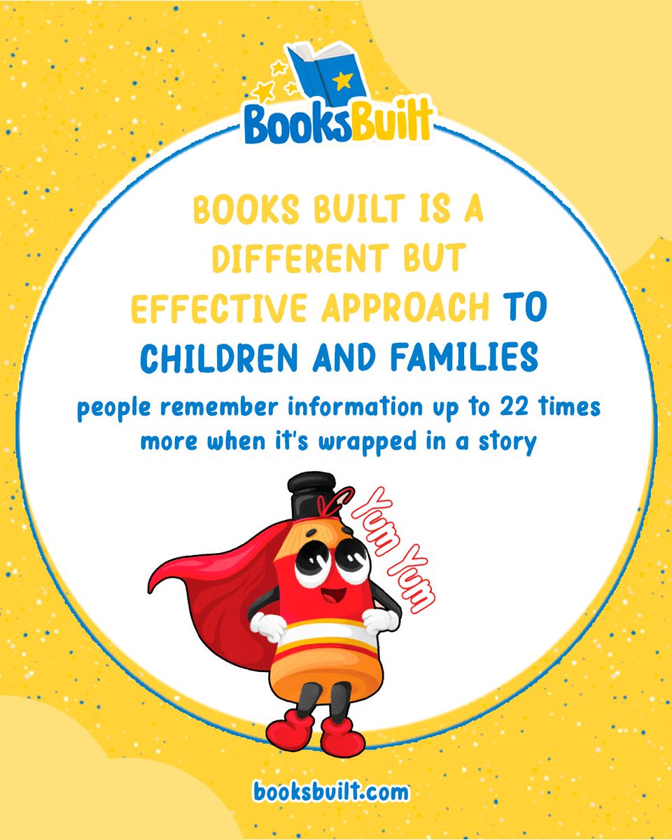 cammarasco's tweet photo. Are you just a logo, or are you a hero? 🦸‍♂️✨

When it comes to reaching families, traditional ads simply don’t cut it. To a child, a billboard is invisible, but a story is a world they want to live in.

At Books Built, we believe that if you want to be the first thought in a child's mind, you have to be part of their imagination. By turning your brand’s values into a relatable book, you aren’t just "selling", you’re bonding.

The Science of Stories: Did you know people remember information up to 22 times more when it’s wrapped in a story? That is the power of narrative over noise. Don't just tell them what you do; let them live your story through a book they’ll want to read again and again. 📖❤️

Let’s turn your brand into a family favorite. Visit our link in bio to start building your book!

#brandstorytelling #contentstrategy