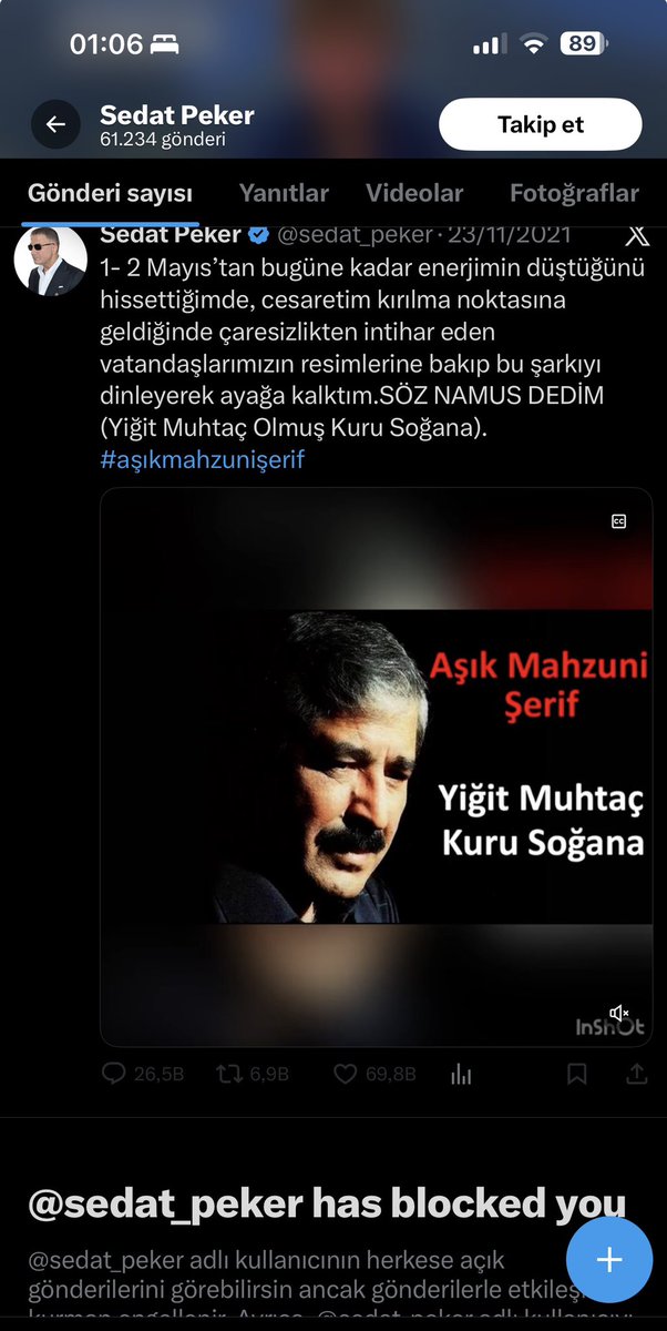 Benimki daha fena 😪