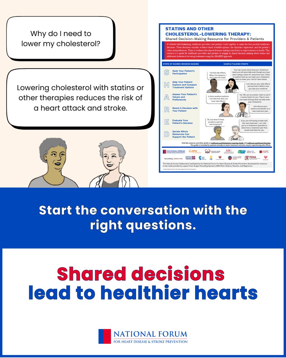 NatForumHDSP's tweet photo. Statins aren't the only option for lowering cholesterol.
Newer therapies and combination treatments can help protect the heart. This Heart Month, explore treatment options with a healthcare provider using this free guide.
Download now: https://t.co/kYN0bY9nzv
#HeartMonth #HeartHealth #Statins