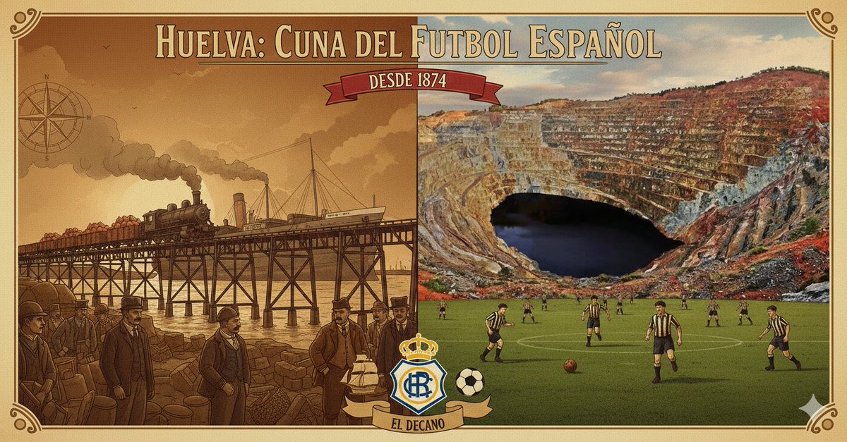 HILO 🧵 | Huelva: Cuna y Decanato. Basta de ataques sin sentido y falta de rigor histórico. 🛡️⚽️ <a href="/recreoficial/">RC Recreativo de Huelva</a> <a href="/AytoHuelva/">Ayuntamiento Huelva</a> <a href="/Albiazules/">Albiazules.es</a> <a href="/RTB_Oficial/">Riotinto Balompié</a> <a href="/ejcalero74/">Edu Calero</a> <a href="/EduLopez1889/">Edu 🎨</a> <a href="/rfef/">RFEF</a> <a href="/huelva_info/">Huelva Información</a>