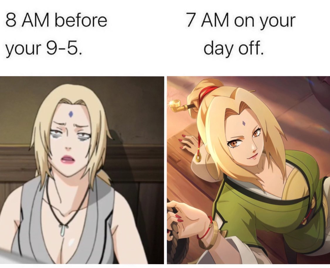 Lady Tsunade eepy