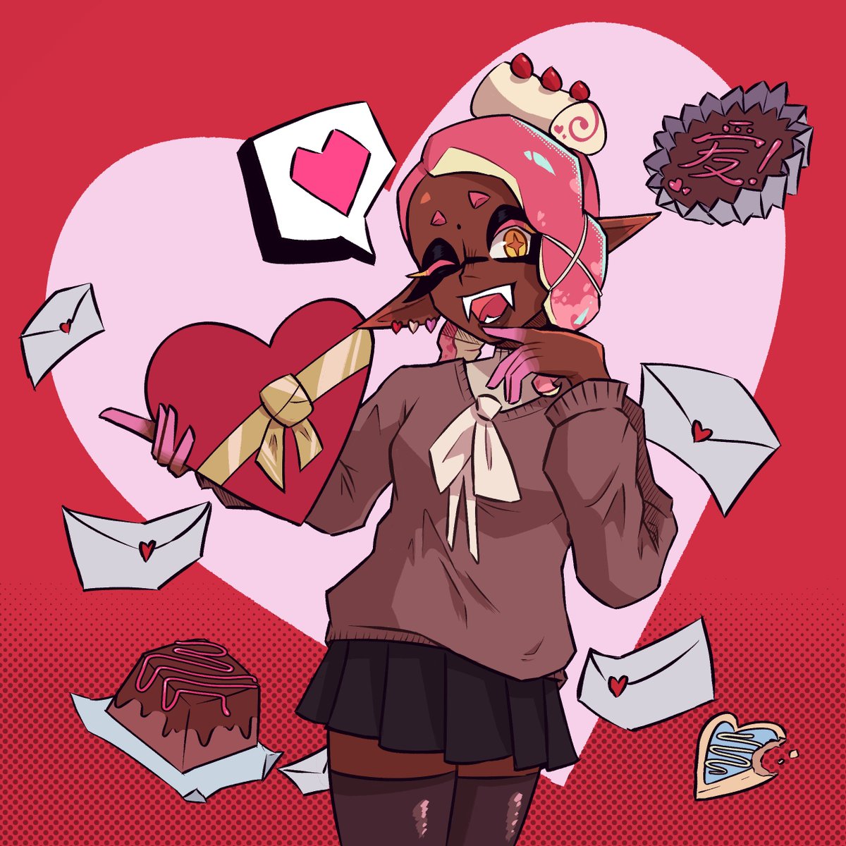 "We love you, Frye Onaga" we all say in unison (my belated valentines day post)
#Splatoon3 #Splatoon #スプラトゥーン3