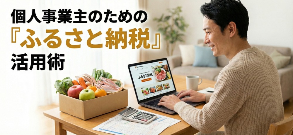 AiferWebService's tweet photo. 個人事業主のふるさと納税、計算合ってる？🍖

✅ 限度額の計算ロジック

✅ 確定申告での正しい手続き

✅ 経費にはならない？（事業主貸）

損しないための必須知識をまとめました。

https://t.co/UvIiZsQreg

#ふるさと納税 #個人事業主 #確定申告 #相互フォロー https://t.co/xRk30nCuUa