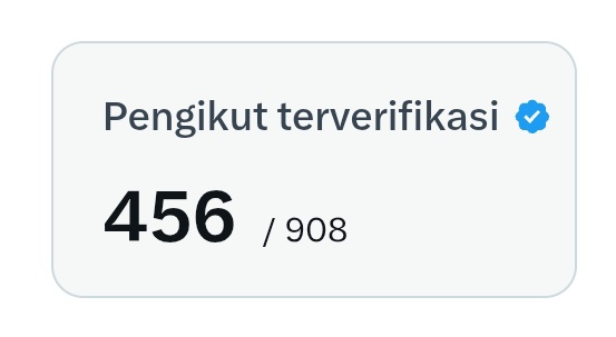 Dibantu gus, dikit lagi nih, yang reply pasti di followback, yang udah follow2an tetep reply semoga rezekinya ngalir terus 🙌