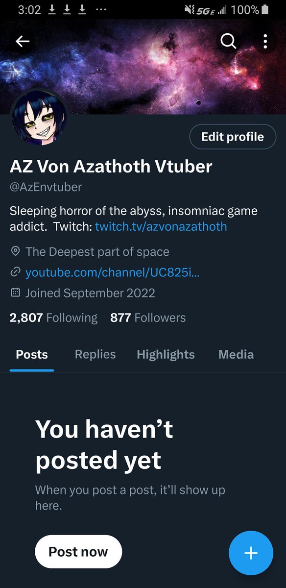 Azamourth Stream @powdury Powdur like what did you do to my follows!? 😅