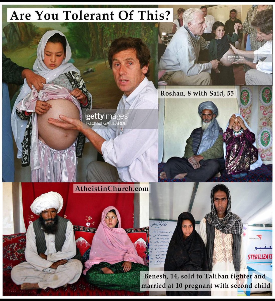 Misscryptonite's tweet image. The worst part of it is if it’s with fathers consent it will mean he sold his child as a sex slave. Islam is so sick 🤢