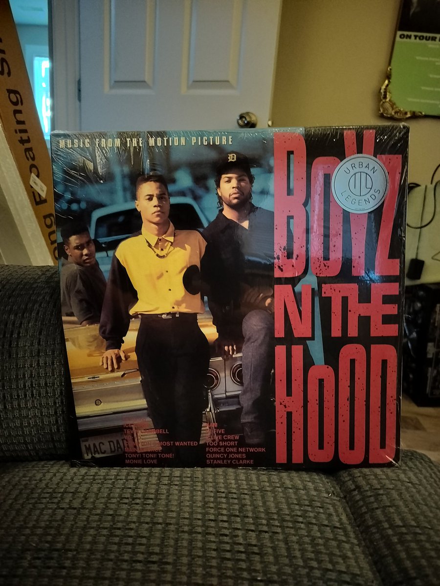 Boyz N The Hood - Music From The Motion Picture

I found a cassette copy in the discount bin back in the day. This copy cost a little more.

#90s #90smovies #90smusic #soundtrack #soundtracksunday