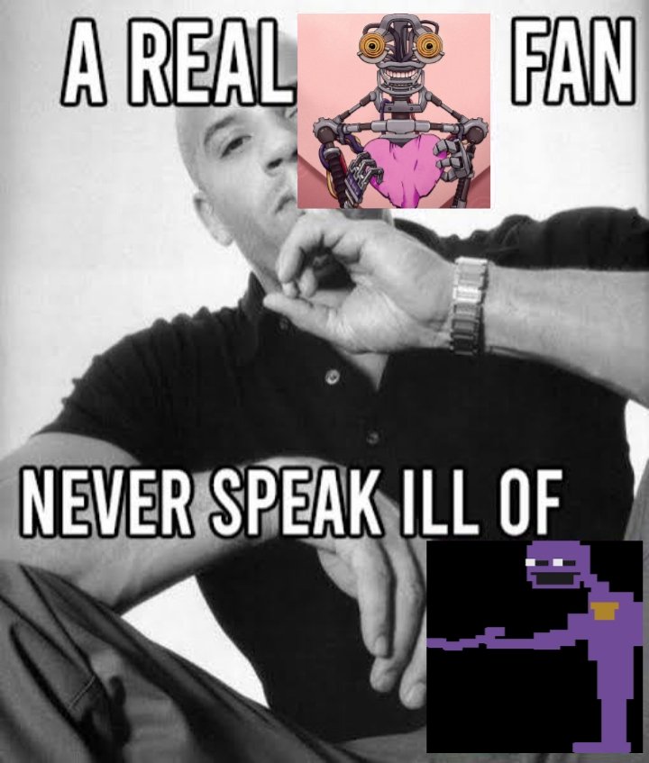True M2 fans don't speak ill of about William Afton. Okay, the writing comparison, But this culture of exalting one character to diminish another is ASS