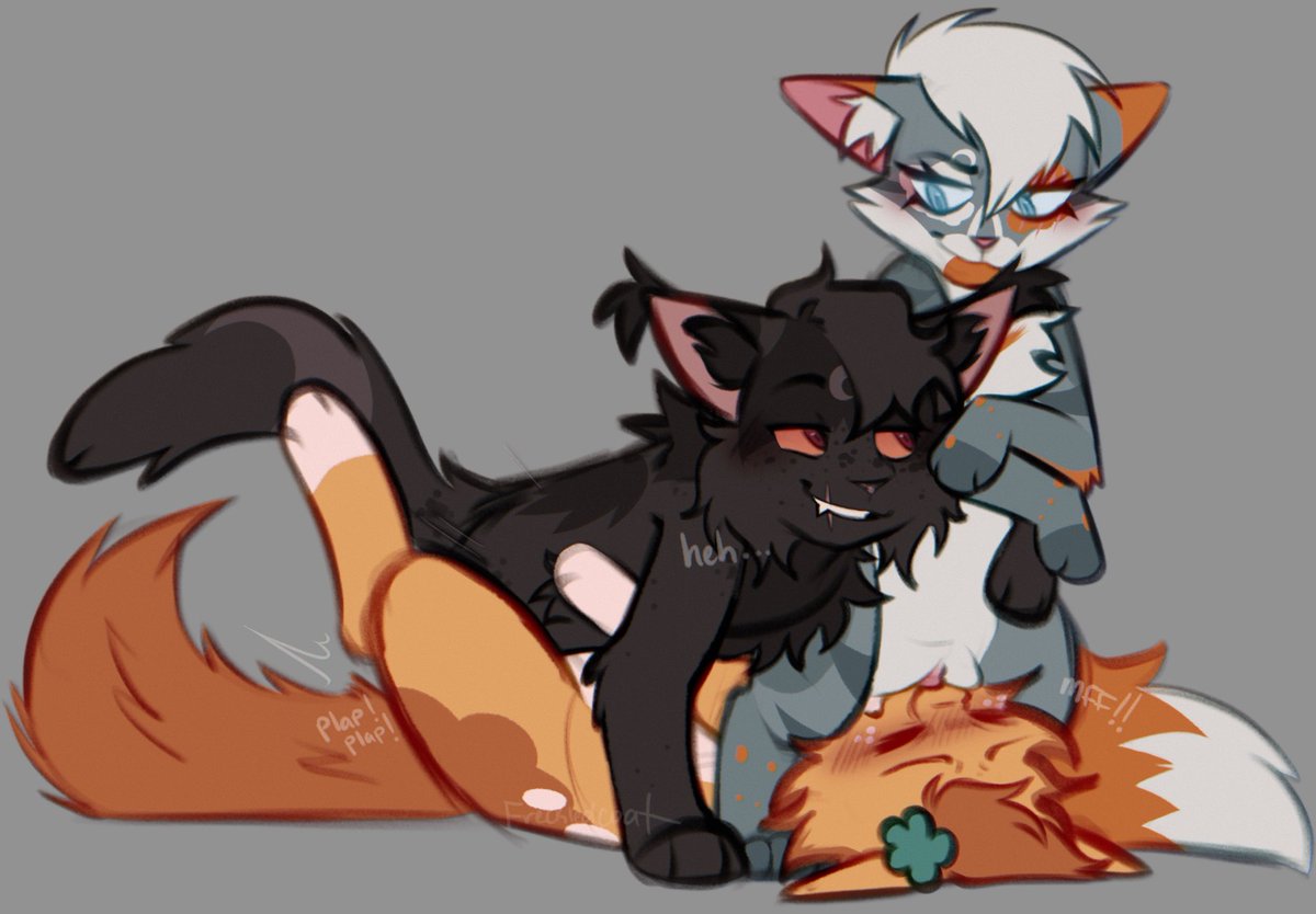 Sketch comm, thanks so much anon! 
Really fun looking OCs ^^ I’m glad I got to draw them! 

#fighterfelines
