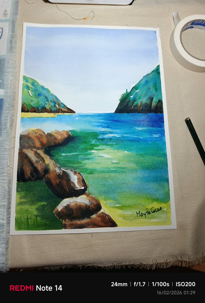 Acuarela 😂 rápida