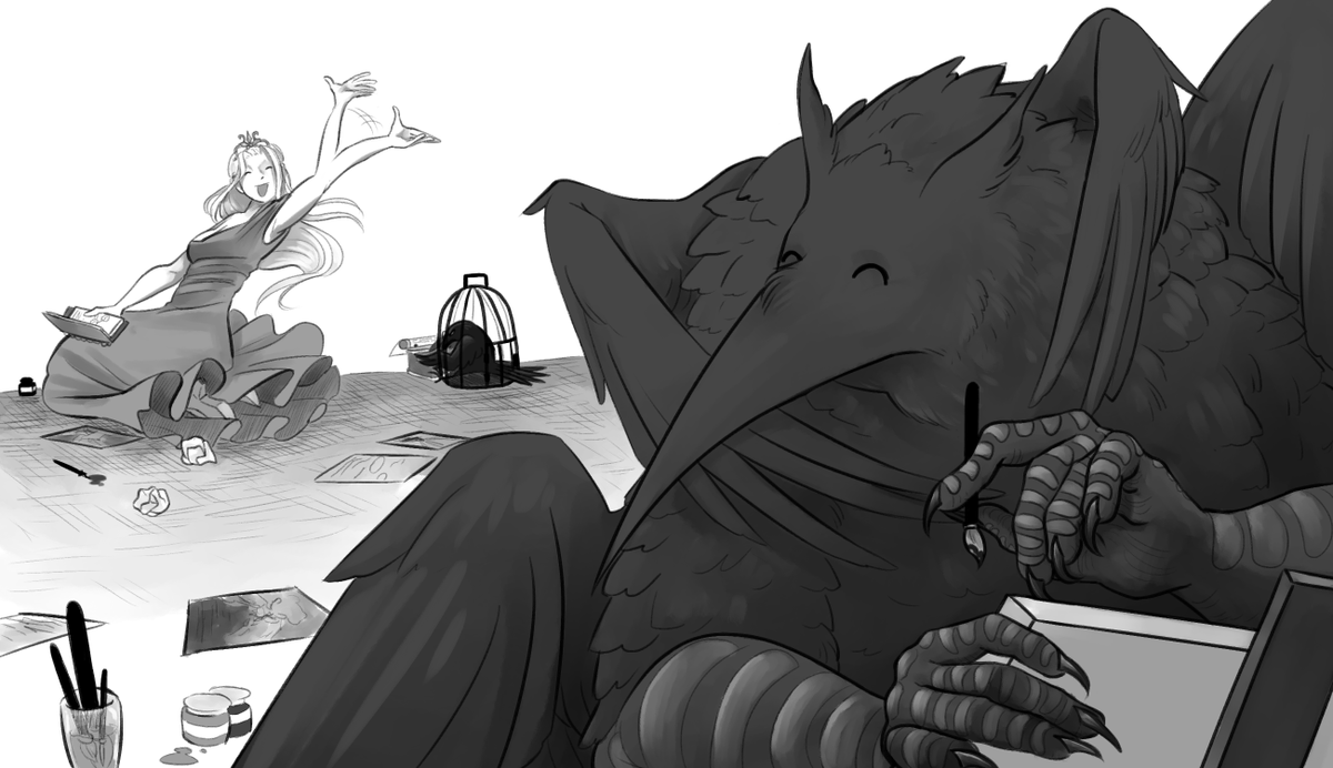 Slay The Princess: The Paper Cut (Fan Zine) tweet media