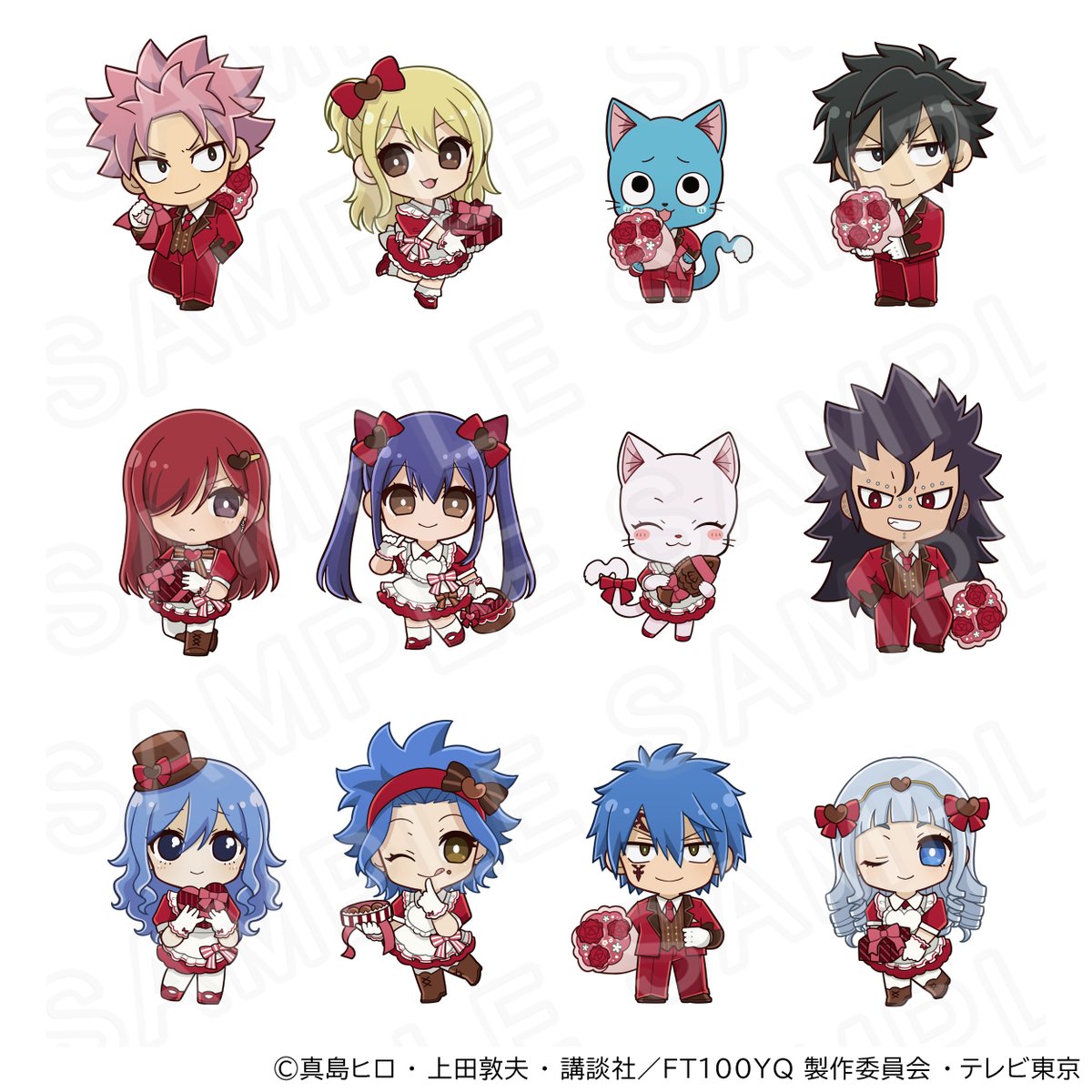 TVアニメ「FAIRY TAIL 100年クエスト」新作グッズ 【ミニキャラ公開