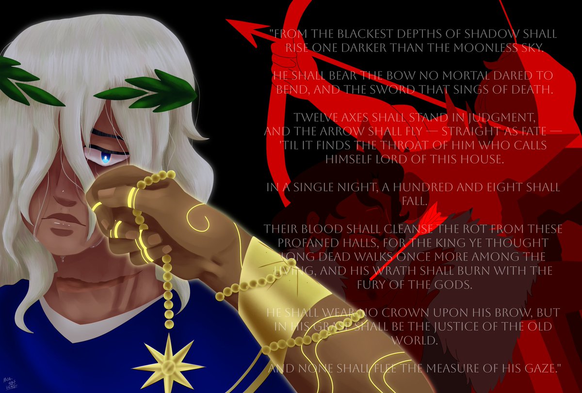 Oh, sweet child of the sun

#draw #drawing #epicthemusical #thesuitors #Leodes #odysseus #Apollo #Antinous #theodyssey #originalart #digitalart #digitalpainting #art #digital RECUERDA QUE SI TE GUSTAN MIS DIBUJOS PUEDES PASARTE POR MI PERFIL Y APOYAR CON UN LIKE ^^