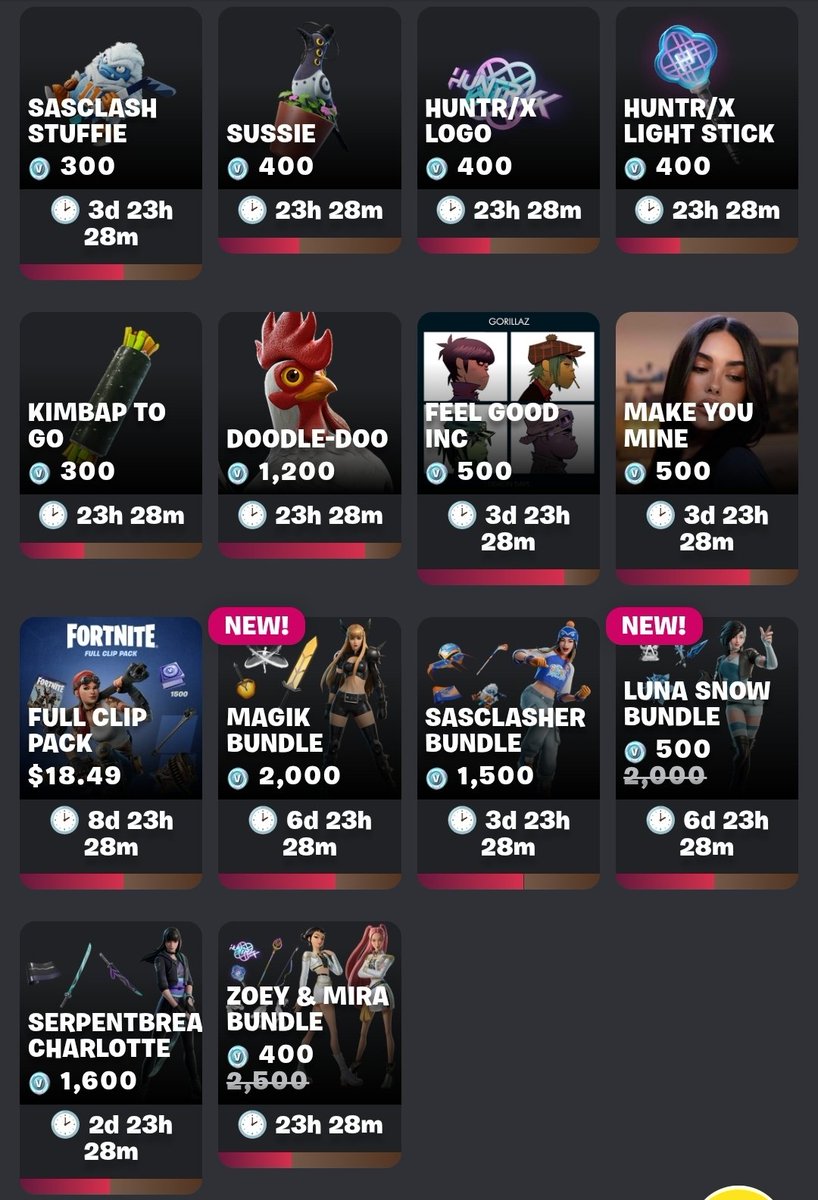 Today's wishlist 2/15/26